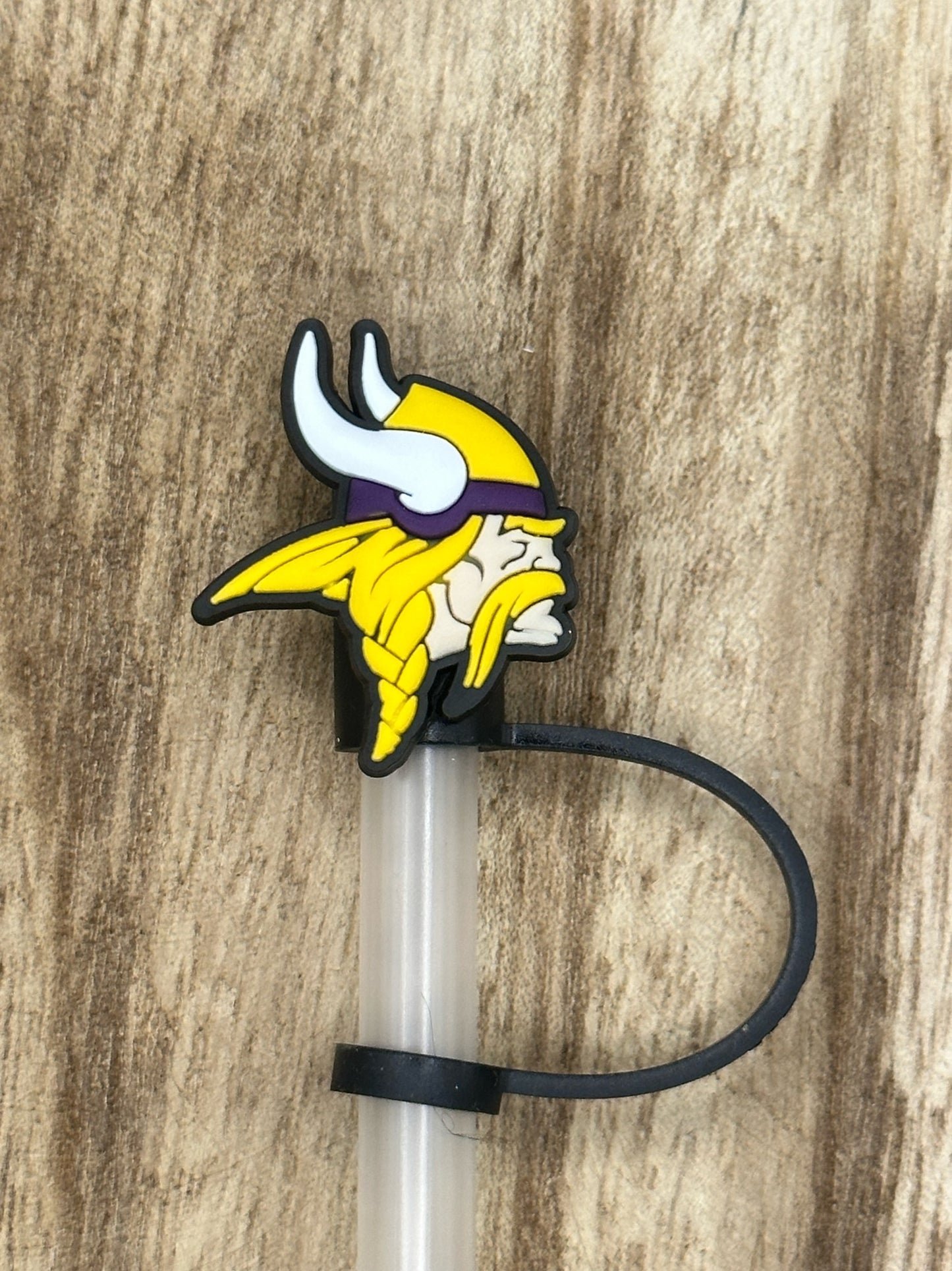 Rock your team! North - Straw Toppers | Tumbler Accessory | Sports Fan Gifts