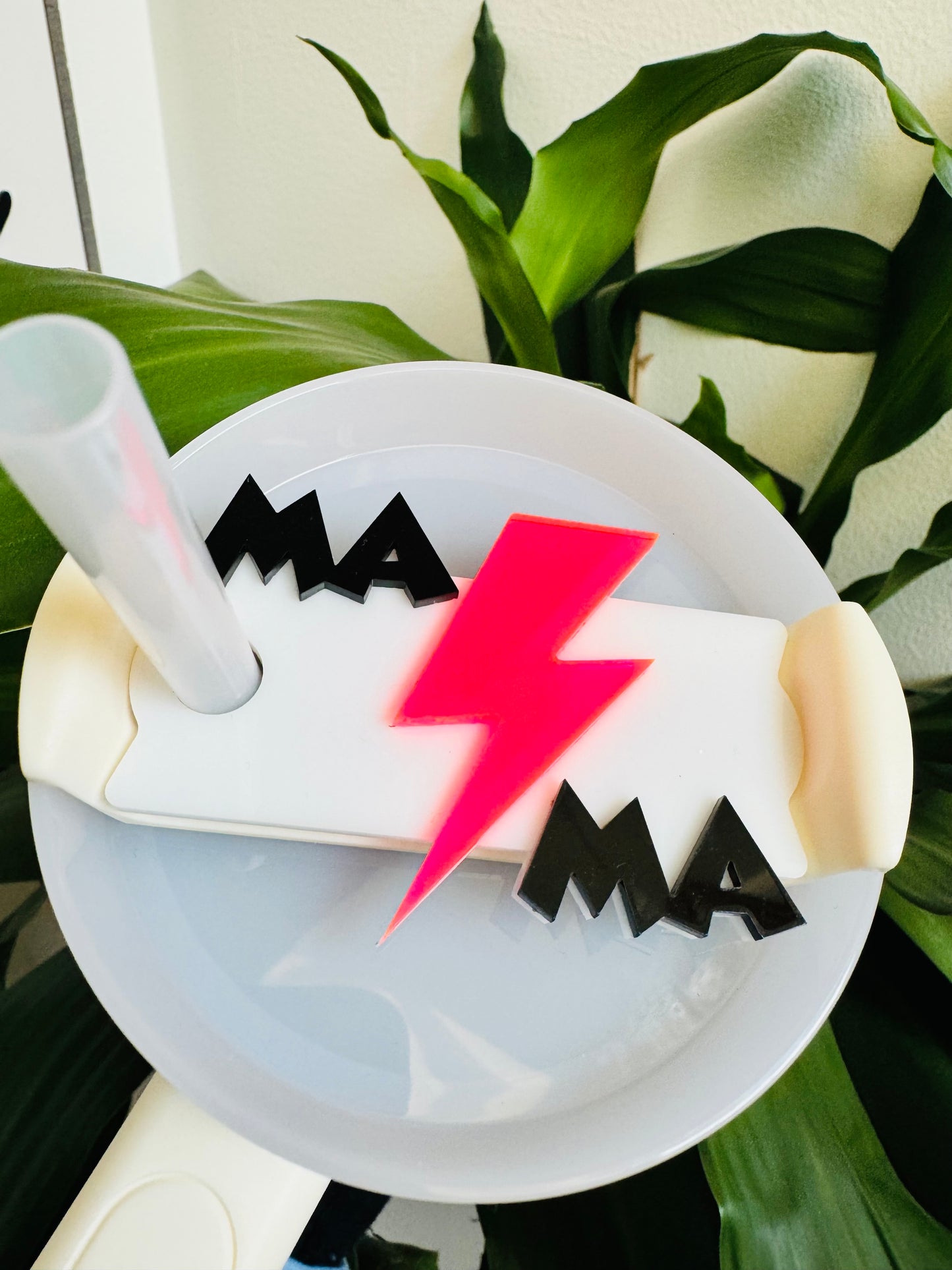 Rockin' Mama AC/DC Tumbler Topper | Mother Gifts | Stanley Tumbler Topper Style