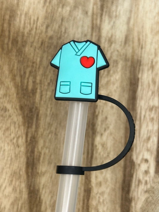 Scrubs Straw Topper | Tumbler Accessory | Healthcare Gifts
