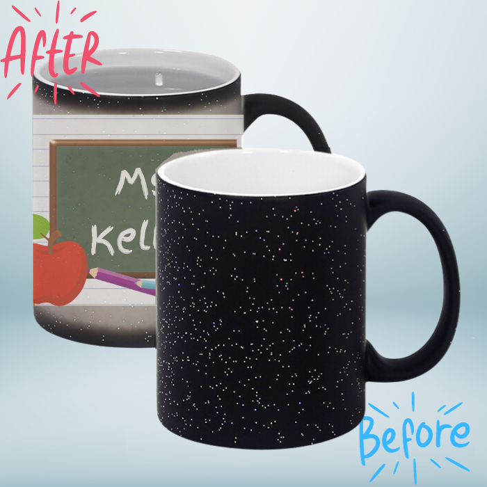 Teacher Chalkboard Magic Mug | Color Changing Mug | Teacher Appreciation Gift