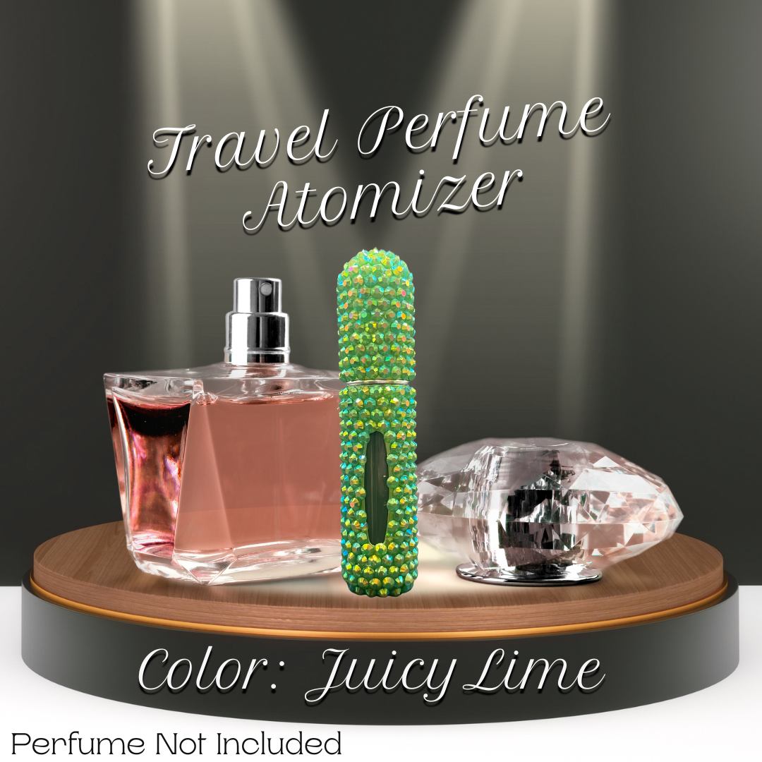 Blinged Travel Perfume Bottle | Travel Atomizer | Perfume On the Go