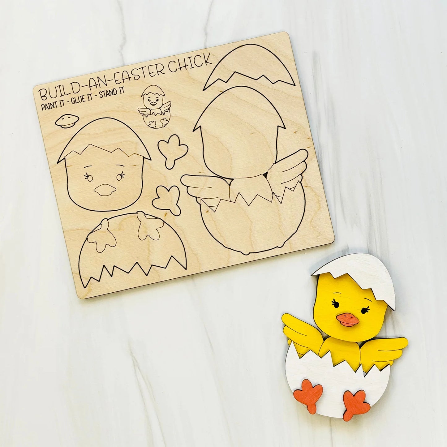 Introducing our Easter Friends Pop Out Cards - an engaging and delightful kids' activity! Choose from Bunny, Lamb, and Chick designs. The DIY cards are perfect for painting and gluing together. Once completed, these charming characters can be stood up, doubling as adorable Easter decorations. Encourage creativity and make this Easter unforgettable for your little ones!