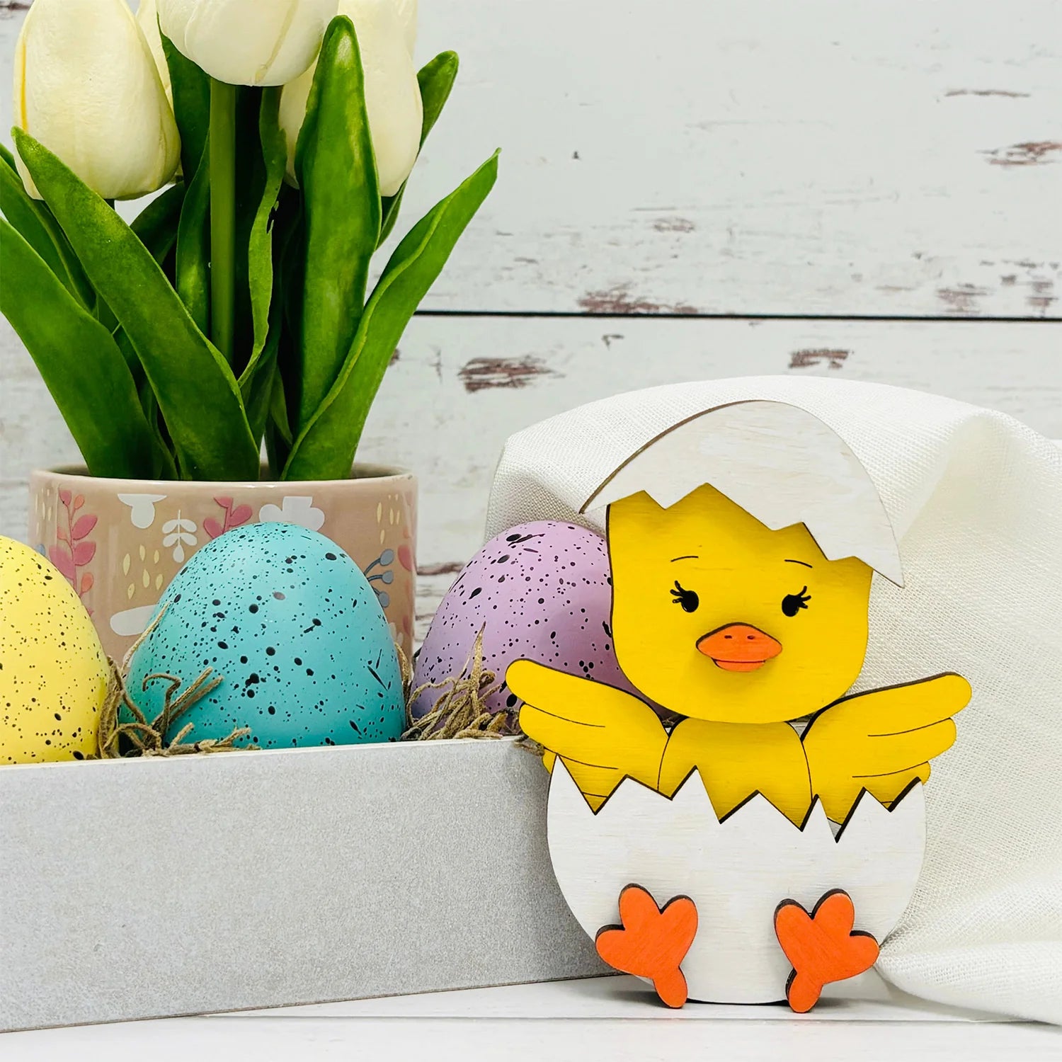 Introducing our Easter Friends Pop Out Cards - an engaging and delightful kids' activity! Choose from Bunny, Lamb, and Chick designs. The DIY cards are perfect for painting and gluing together. Once completed, these charming characters can be stood up, doubling as adorable Easter decorations. Encourage creativity and make this Easter unforgettable for your little ones!