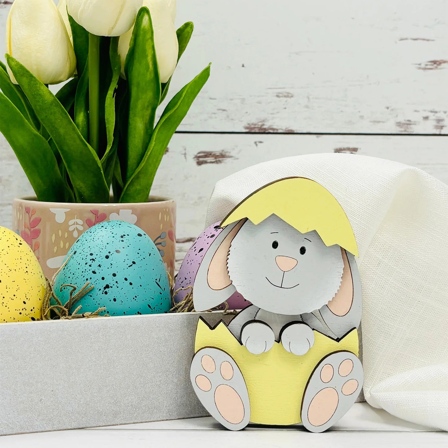 Introducing our Easter Friends Pop Out Cards - an engaging and delightful kids' activity! Choose from Bunny, Lamb, and Chick designs. The DIY cards are perfect for painting and gluing together. Once completed, these charming characters can be stood up, doubling as adorable Easter decorations. Encourage creativity and make this Easter unforgettable for your little ones!