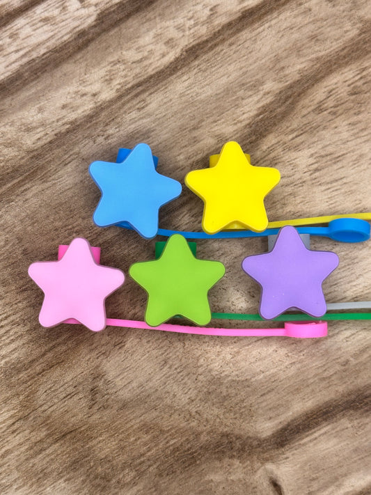 Starry Straw Toppers | Tumbler Accessory | Fun Gifts