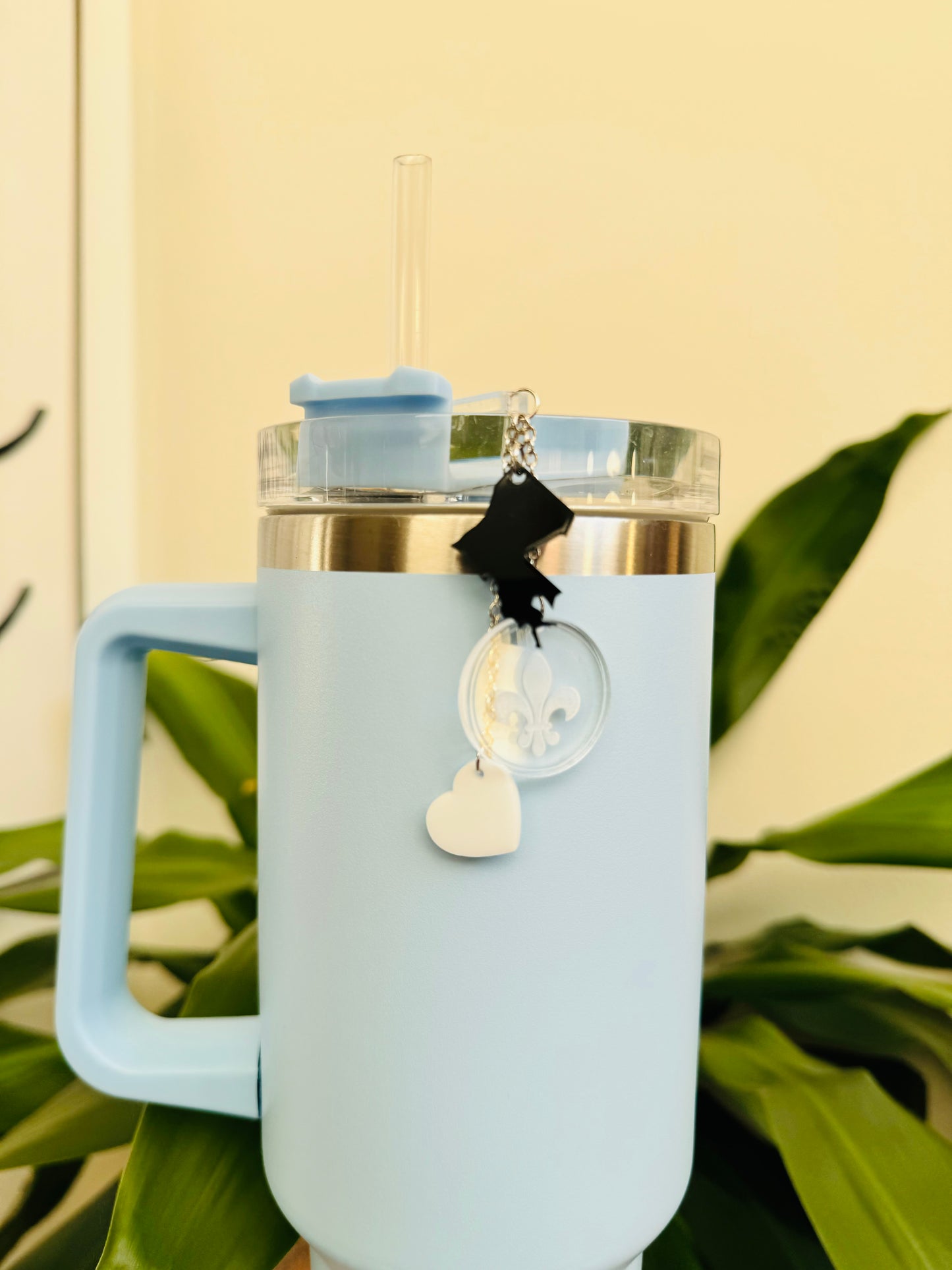 Geaux Straw Charms | Tumbler Accessory