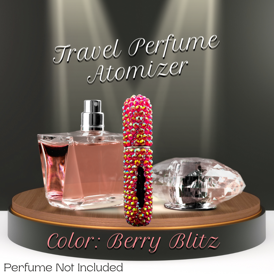 Blinged Travel Perfume Bottle | Travel Atomizer | Perfume On the Go