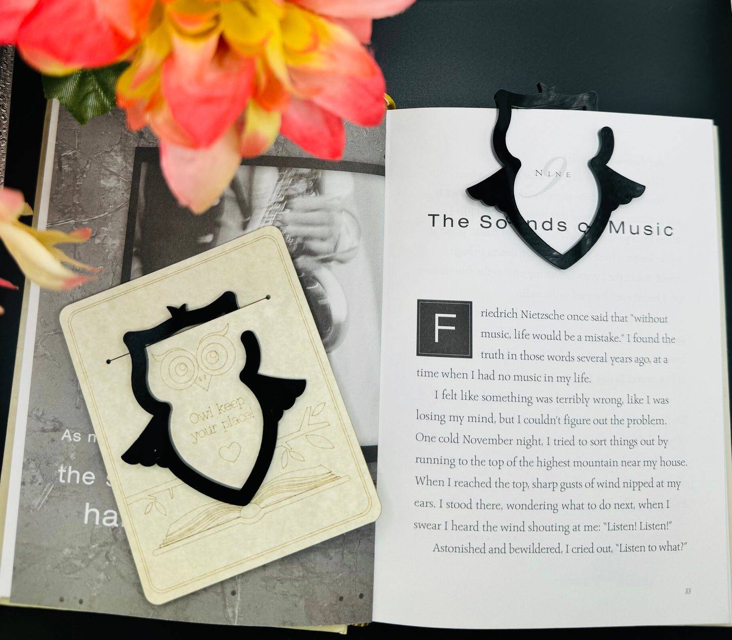 Acrylic Shaped Bookmark - Paperclip | Snack Bag Closure | Reusable Gifts