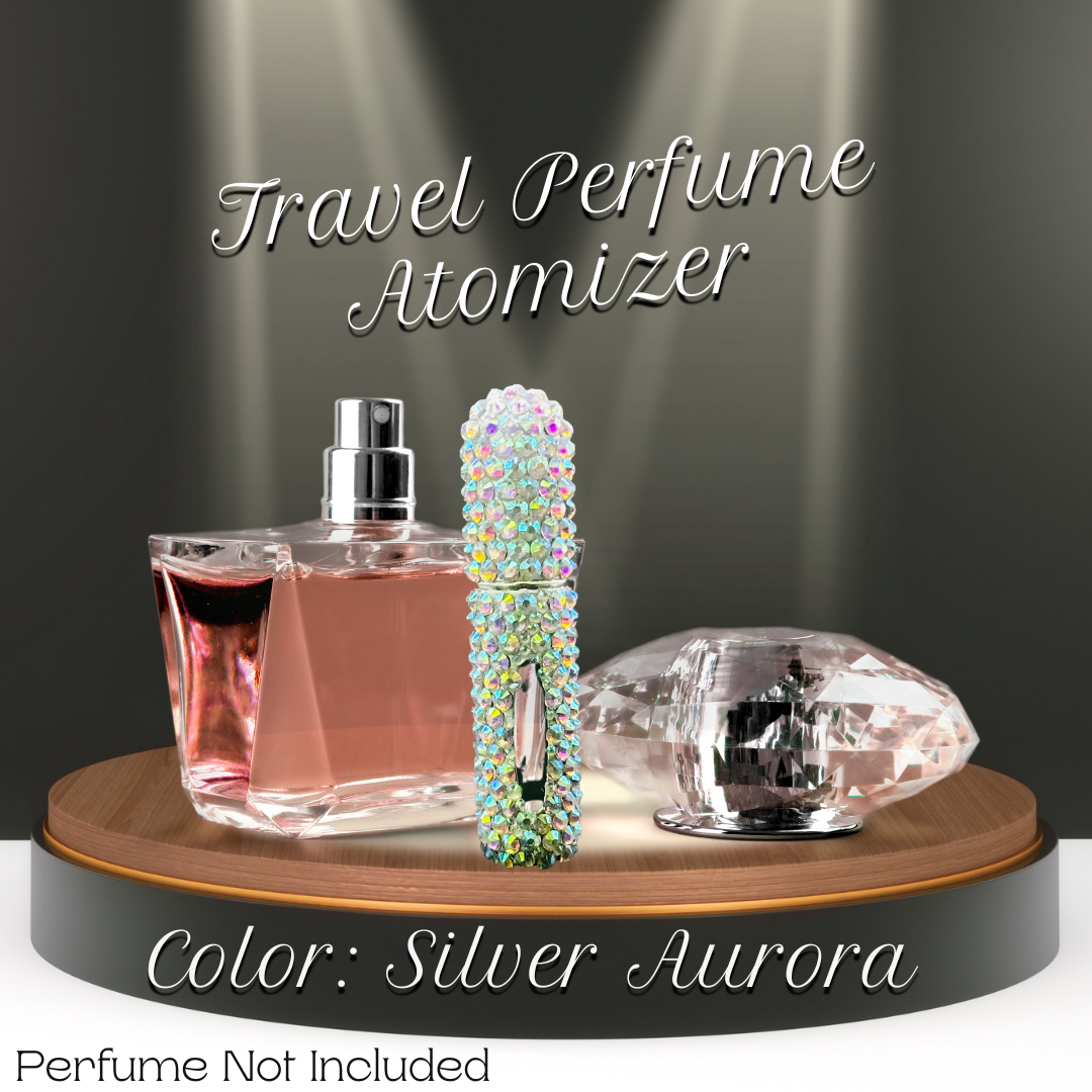 Blinged Travel Perfume Bottle | Travel Atomizer | Perfume On the Go