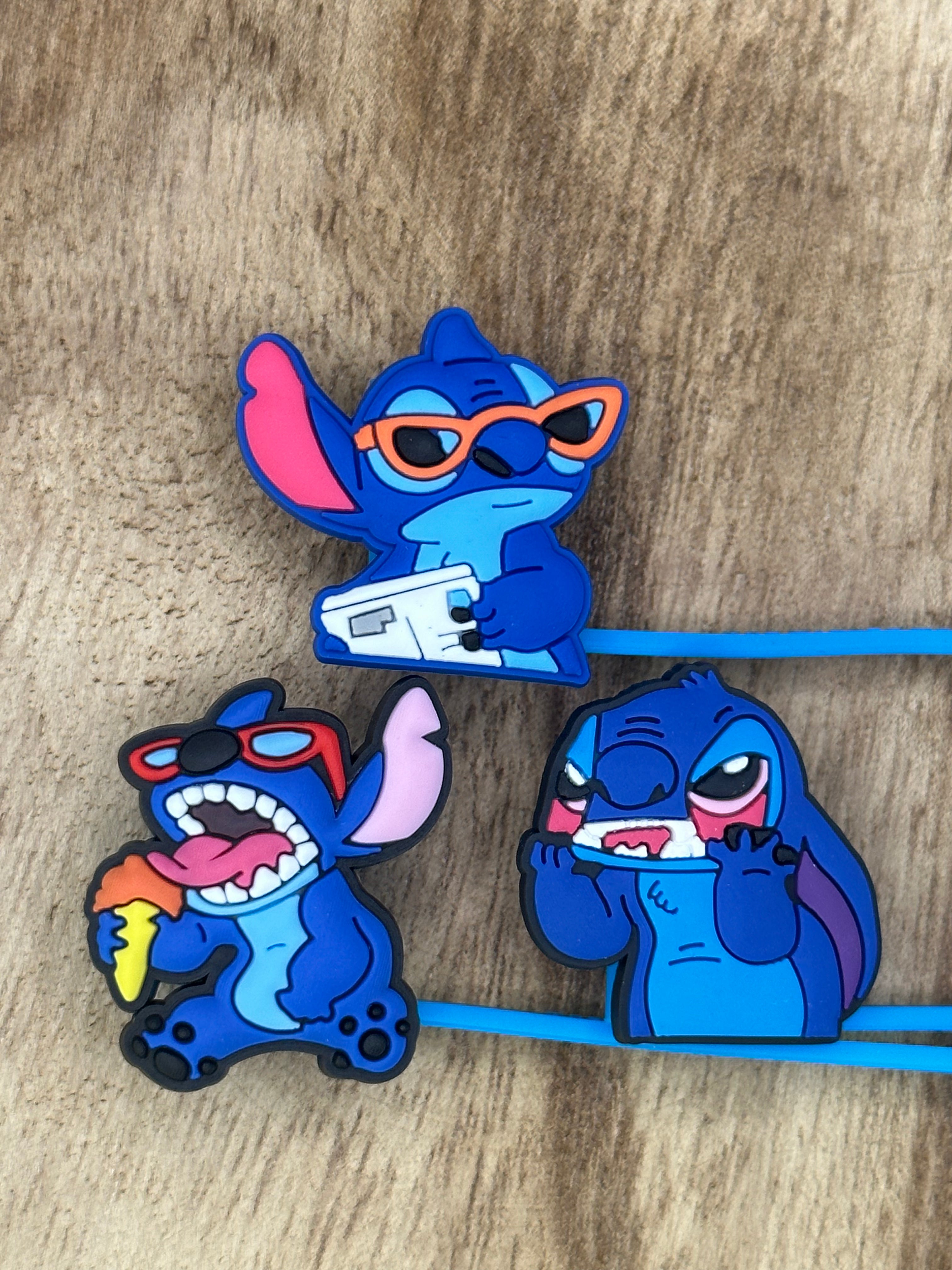 Stitch Straw Topper 3pack Wanderful Customs LLC