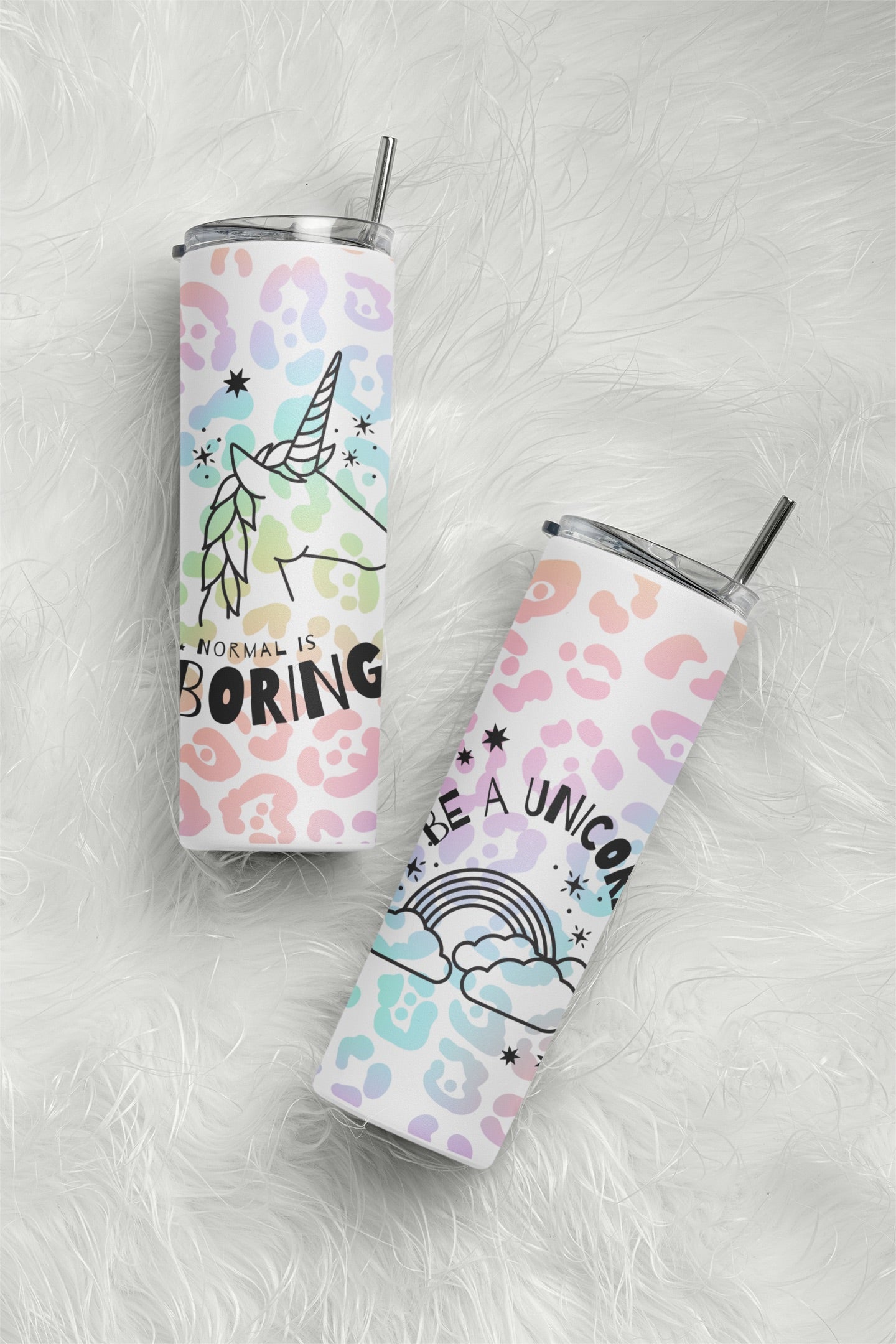 Normal is Boring! Skinny Tumbler | 20 oz Tumbler | Unicorn Gifts