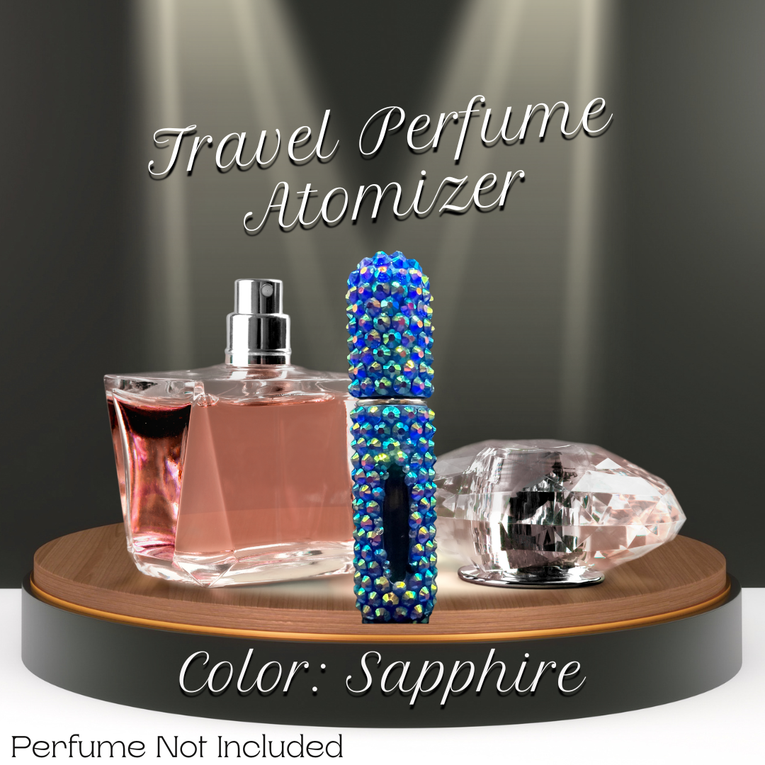 Blinged Travel Perfume Bottle | Travel Atomizer | Perfume On the Go