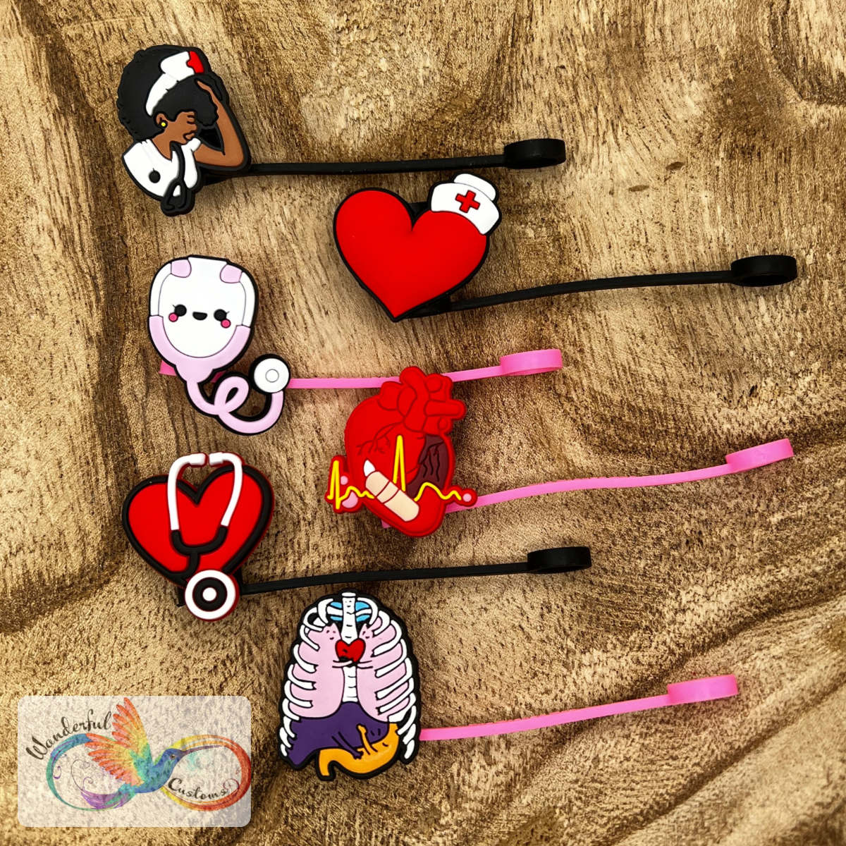 Frontline Wanderers! Straw Toppers | Tumbler Accessory | Healthcare Gifts