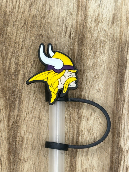 Rock your team! North - Straw Toppers | Tumbler Accessory | Sports Fan Gifts
