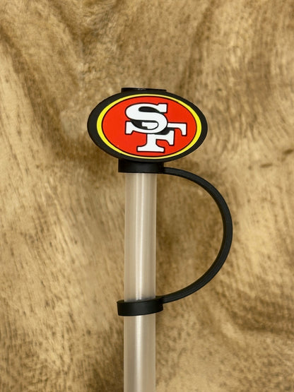 Rock your team! West - Straw Toppers | Tumbler Accessory | Sports Fan Gifts