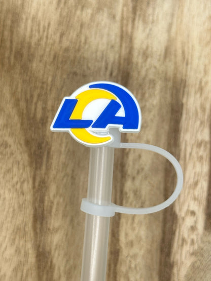 Rock your team! West - Straw Toppers | Tumbler Accessory | Sports Fan Gifts