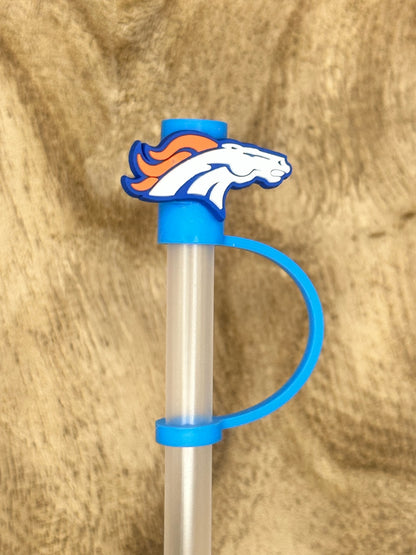 Rock your team! West - Straw Toppers | Tumbler Accessory | Sports Fan Gifts