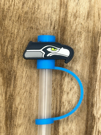 Rock your team! West - Straw Toppers | Tumbler Accessory | Sports Fan Gifts