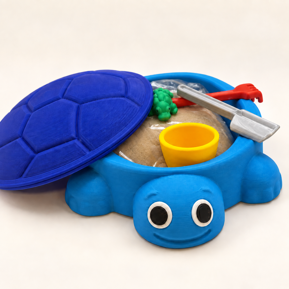 Turtle Treasure Sensory Sandbox