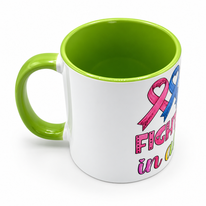 Fight Cancer in All Colors Awareness Mug