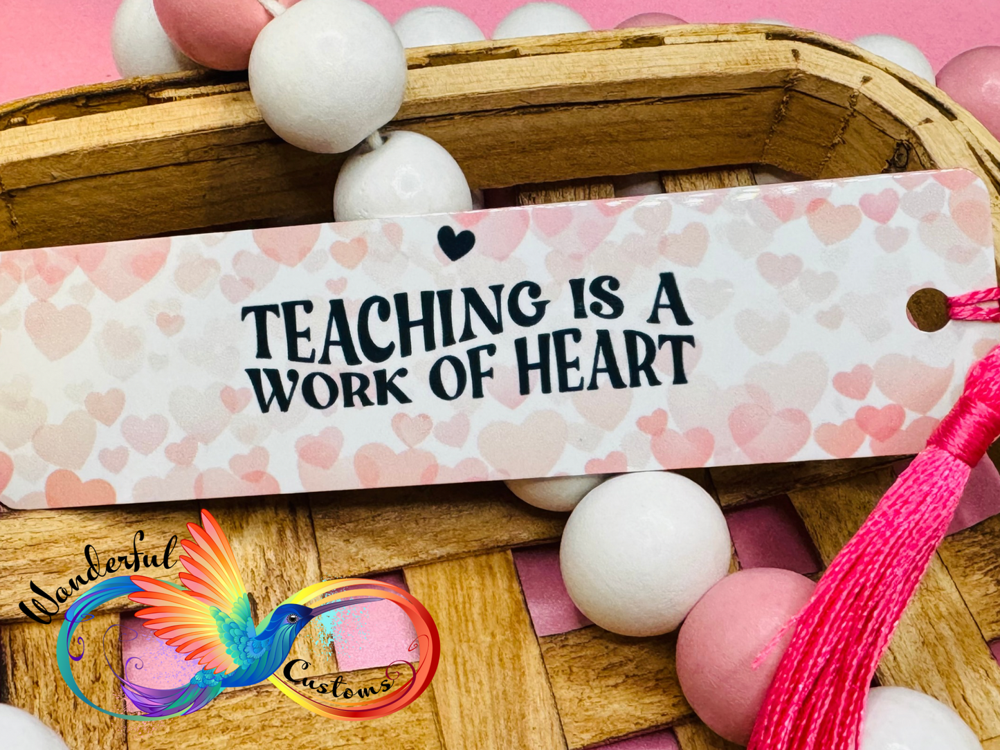 Heartfelt Educator Metal Bookmark | Teacher Appreciation | Educator Gift