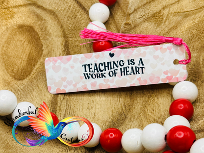 Heartfelt Educator Metal Bookmark | Teacher Appreciation | Educator Gift