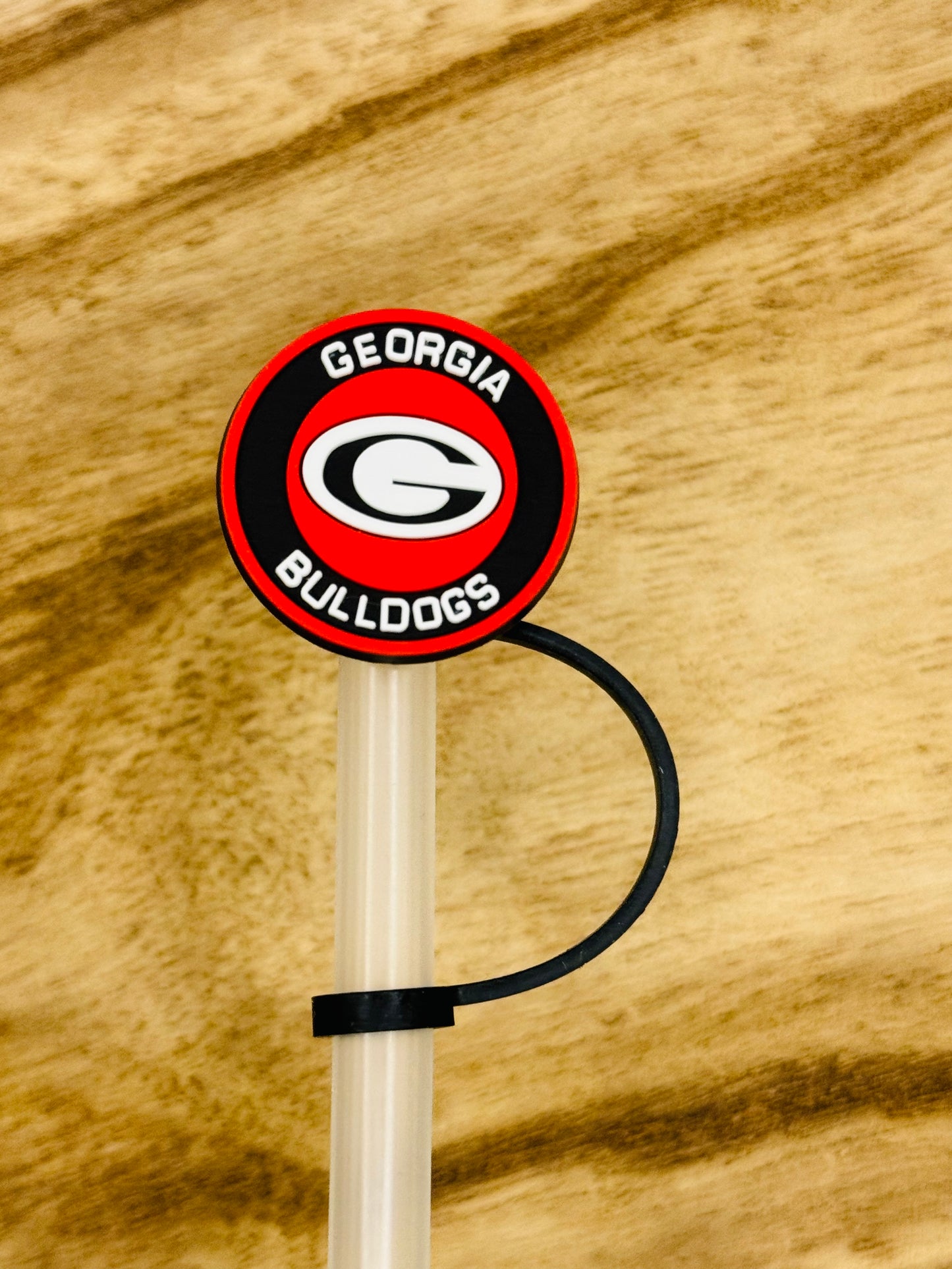 College Football Straw Toppers | Tumbler Accessory | Sports Fan Gift