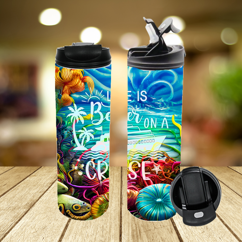 Life is Better on a Cruise Tumbler | Double Wall Insulated Tumbler