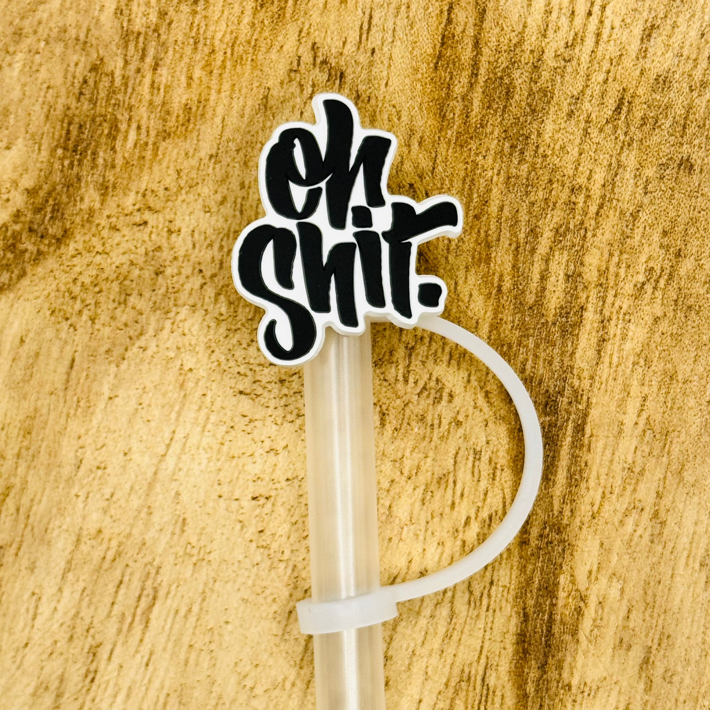 Unexpected Utterances Straw Toppers | Tumbler Accessory | Uh Oh Gifts