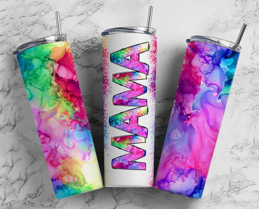 Watercolor MaMa Tumbler