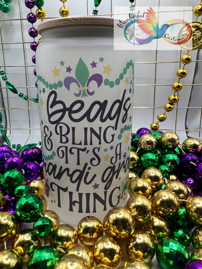 Beads, Bling, It's a Mardi Gras Thing"