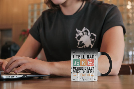 Periodic Dad Jokes Mug